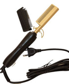 Hot Comb - Electric Straightening Hot Comb for Hair and Wigs