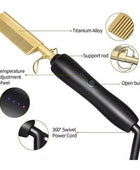 Hot Comb - Electric Straightening Hot Comb for Hair and Wigs